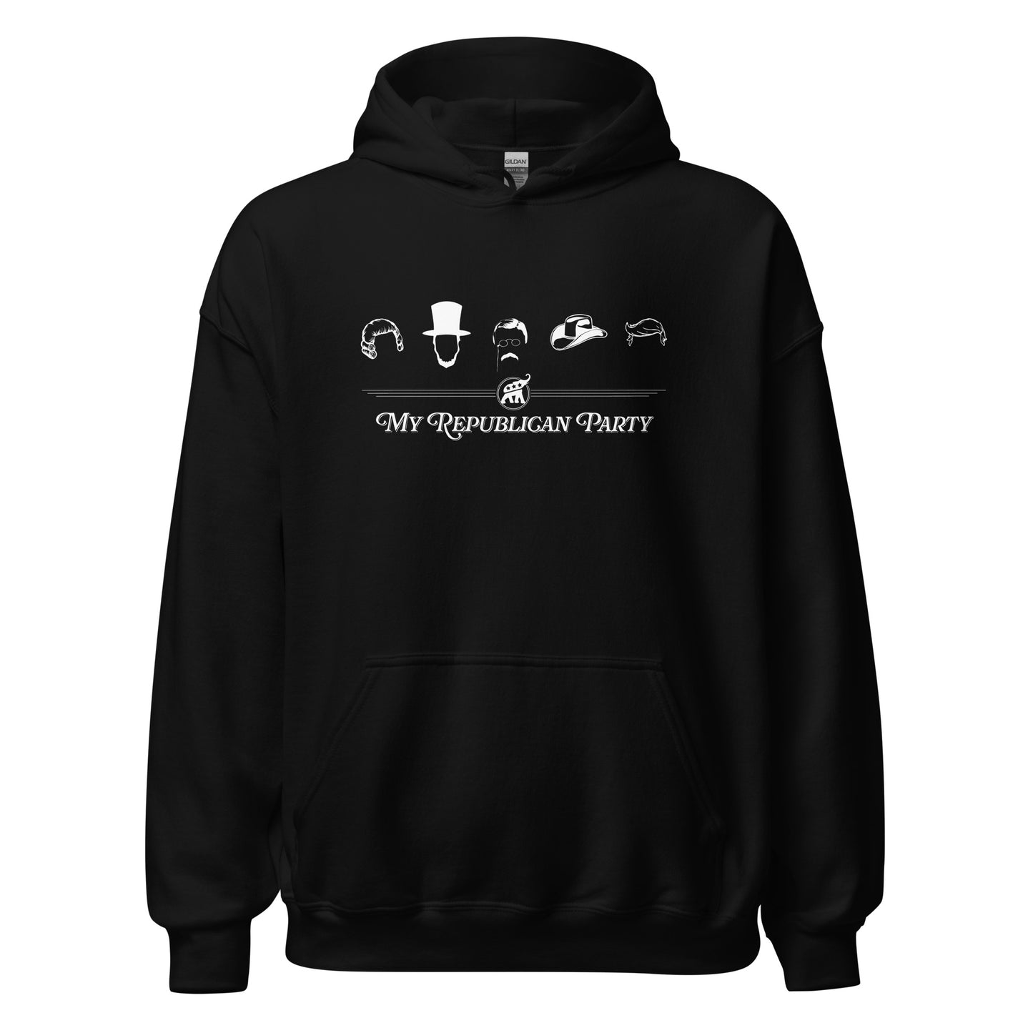 "My Republican Party" Hoodie featuring Generations of Leadership, Presidential Silhouettes