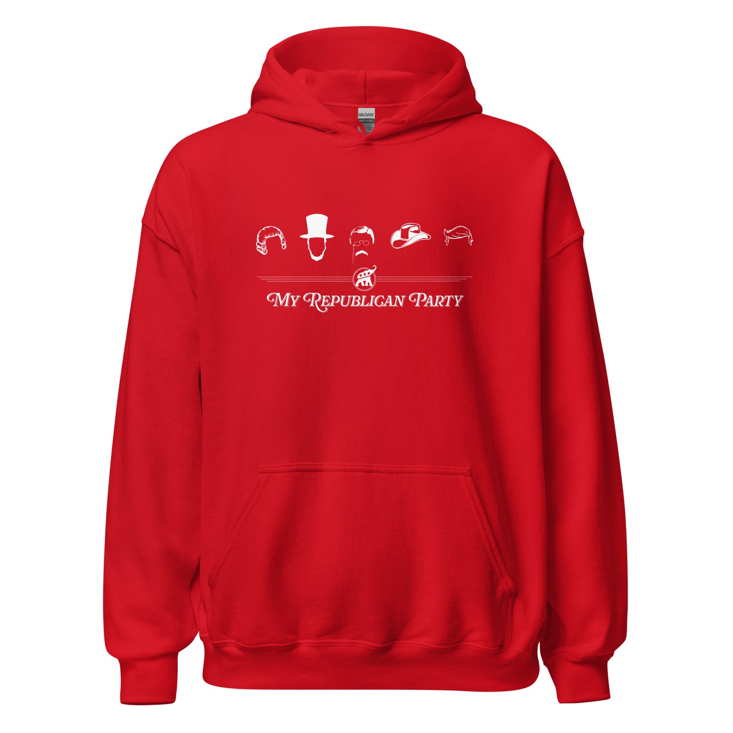 "My Republican Party" Hoodie featuring Generations of Leadership, Presidential Silhouettes