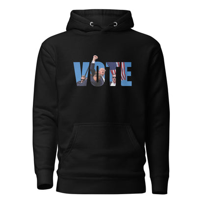 "VOTE" President Donald Trump Hoodie (Unisex)