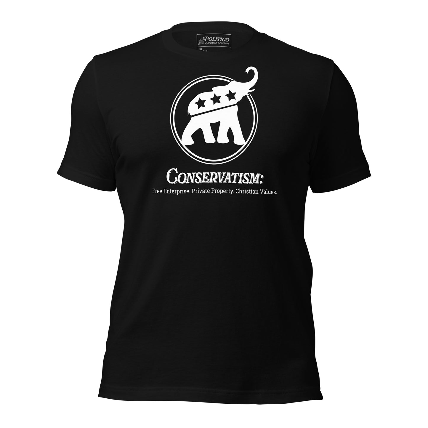 "Conservatism" with Proud Elephant T-Shirt (Unisex)