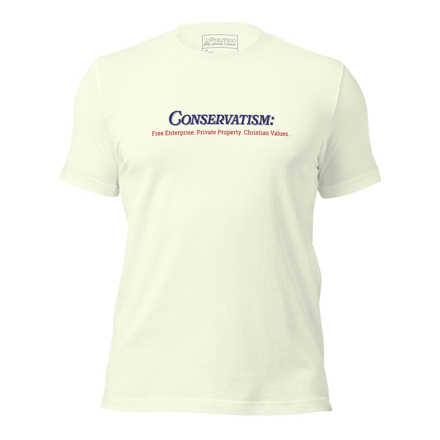 "Conservatism" Values T-Shirt (Unisex)