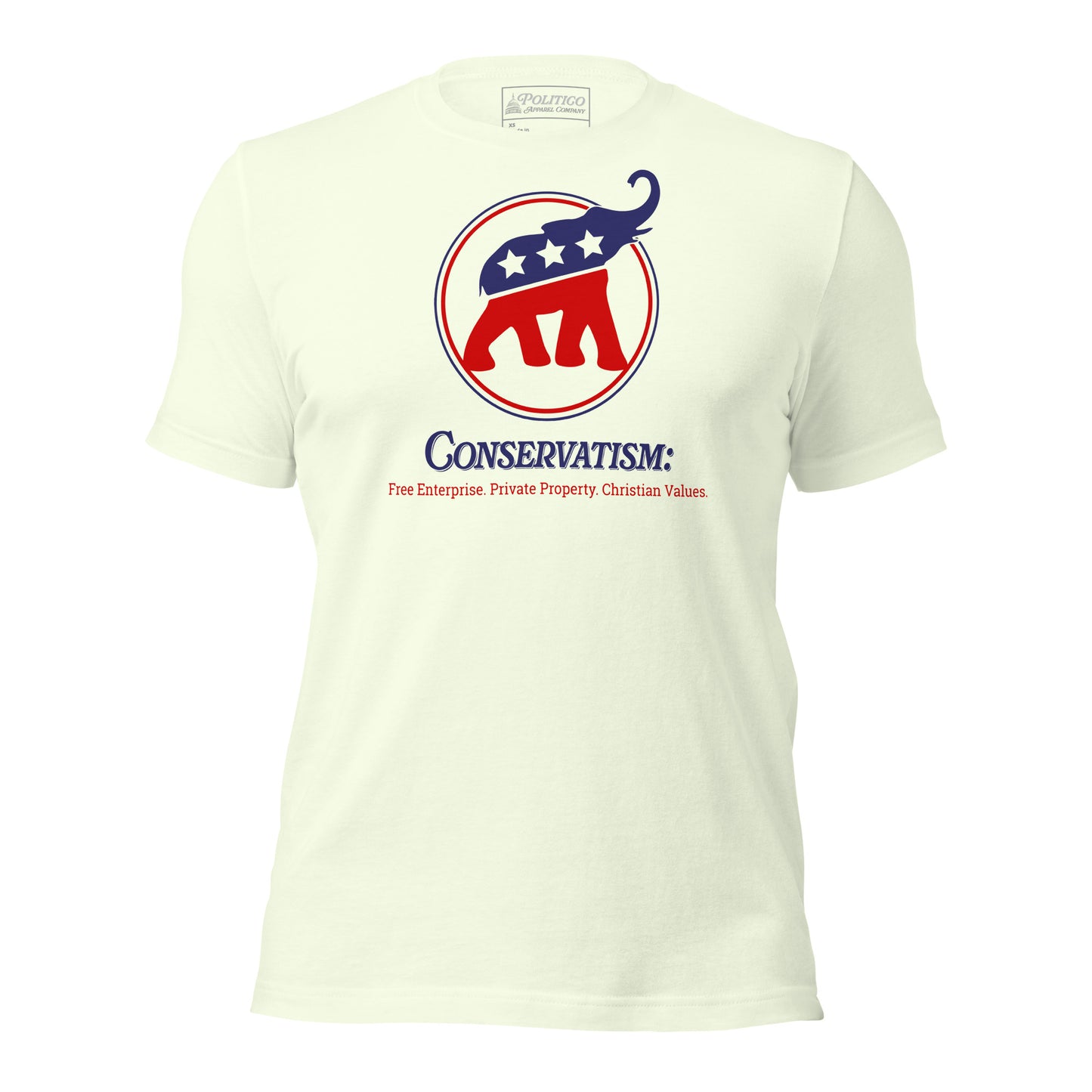 "Conservatism" with Proud Elephant T-Shirt (Unisex)