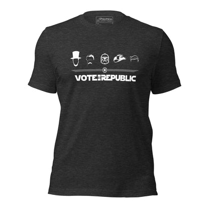 "Vote for the Republic" T-Shirt featuring Republican Presidential Silhouettes