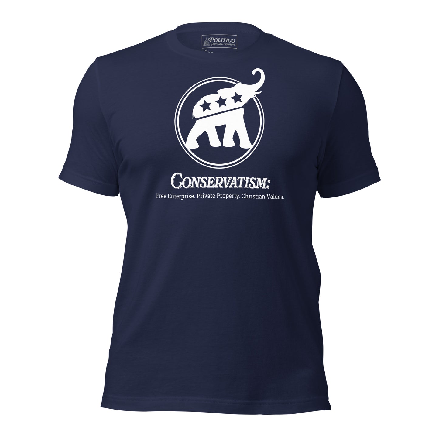 "Conservatism" with Proud Elephant T-Shirt (Unisex)