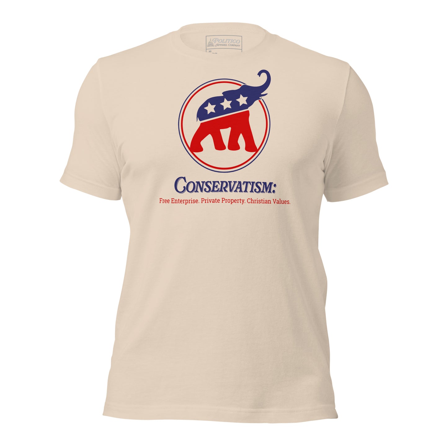 "Conservatism" with Proud Elephant T-Shirt (Unisex)